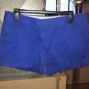 Jcrew royal blue chino shorts